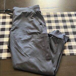 Ava Therese scrub pants pewter
